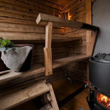 Ylläs, 2xcabin, 2xsauna, Arctic River, 9 Persons, Wifi, Ice Plunge Ferienhaus Äkäslompolo