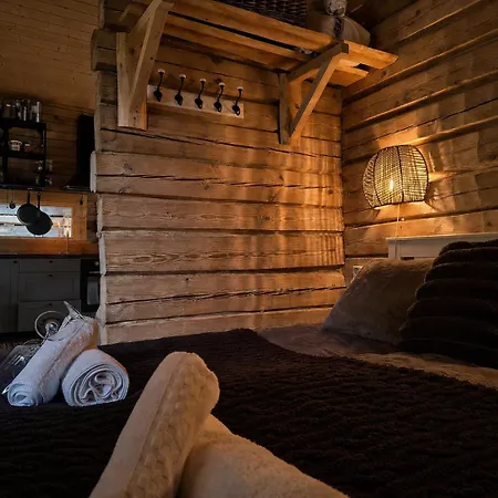 Ylläs, 2xcabin, 2xsauna, Arctic River, 9 Persons, Wifi, Ice Plunge