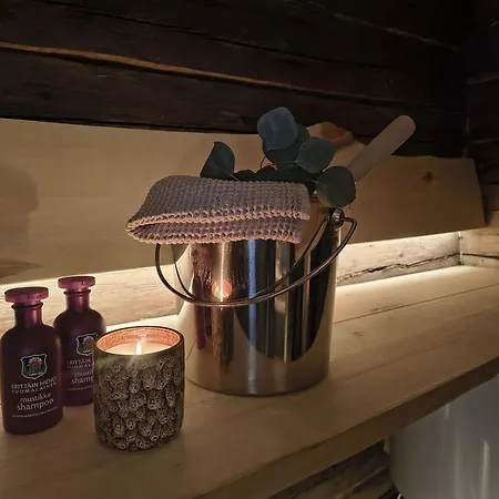 Ylläs, 2xcabin, 2xsauna, Arctic River, 9 Persons, Wifi, Ice Plunge