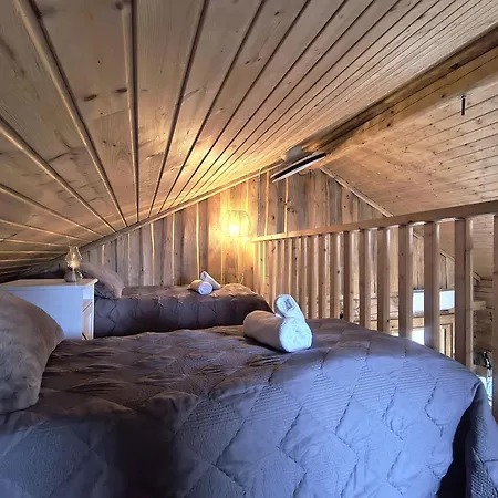 Ylläs, 2xcabin, 2xsauna, Arctic River, 9 Persons, Wifi, Ice Plunge *
