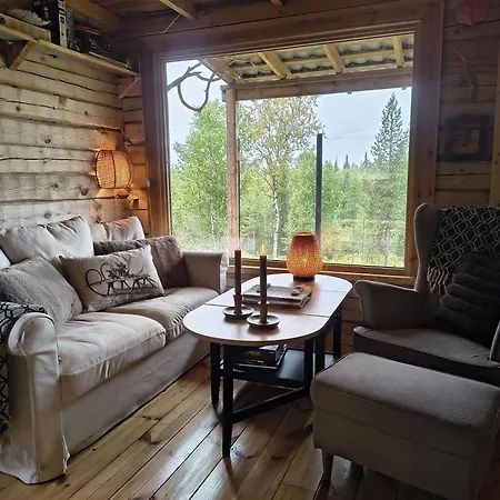 Ferienhaus Ylläs, 2xcabin, 2xsauna, Arctic River, 9 Persons, Wifi, Ice Plunge Äkäslompolo