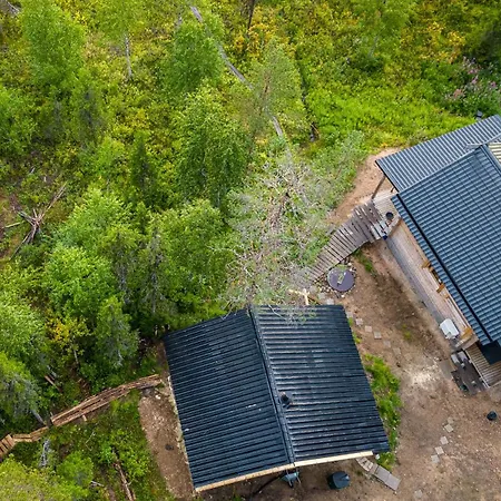 Ferienhaus Ylläs, 2xcabin, 2xsauna, Arctic River, 9 Persons, Wifi, Ice Plunge *