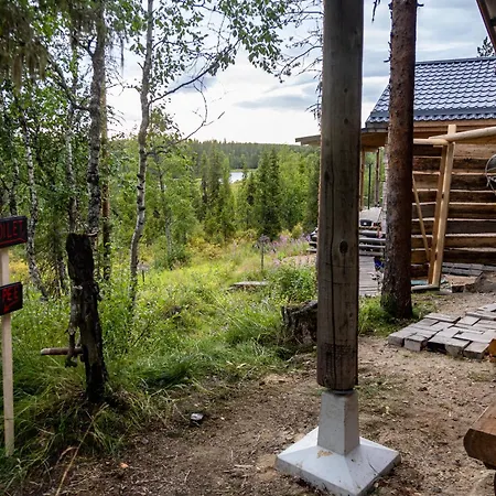 Ylläs, 2xcabin, 2xsauna, Arctic River, 9 Persons, Wifi, Ice Plunge Ferienhaus