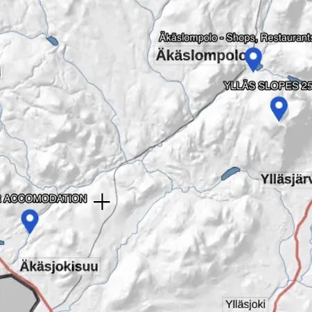 Ferienhaus Ylläs, 2xcabin, 2xsauna, Arctic River, 9 Persons, Wifi, Ice Plunge Äkäslompolo
