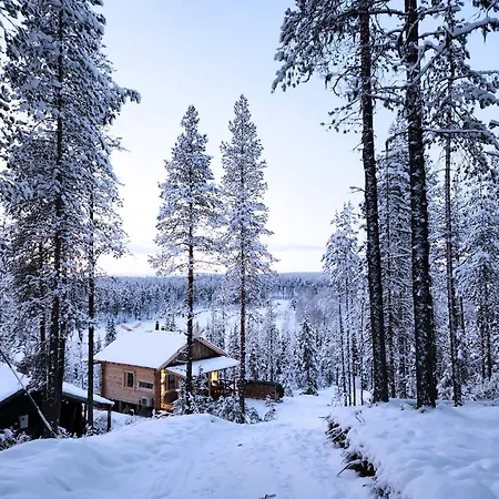 Ylläs, 2xcabin, 2xsauna, Arctic River, 9 Persons, Wifi, Ice Plunge